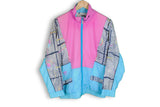 Vintage Adidas Crazy Pattern Track Jacket Small