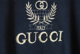 Vintage Gucci Embroidery Logo Bootleg T-Shirt Large