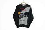 iceberg in the orient express agatha christie train sweater black big logo