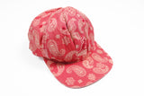 Vintage Kangol Cap red paisley pattern Bloods big logo hat