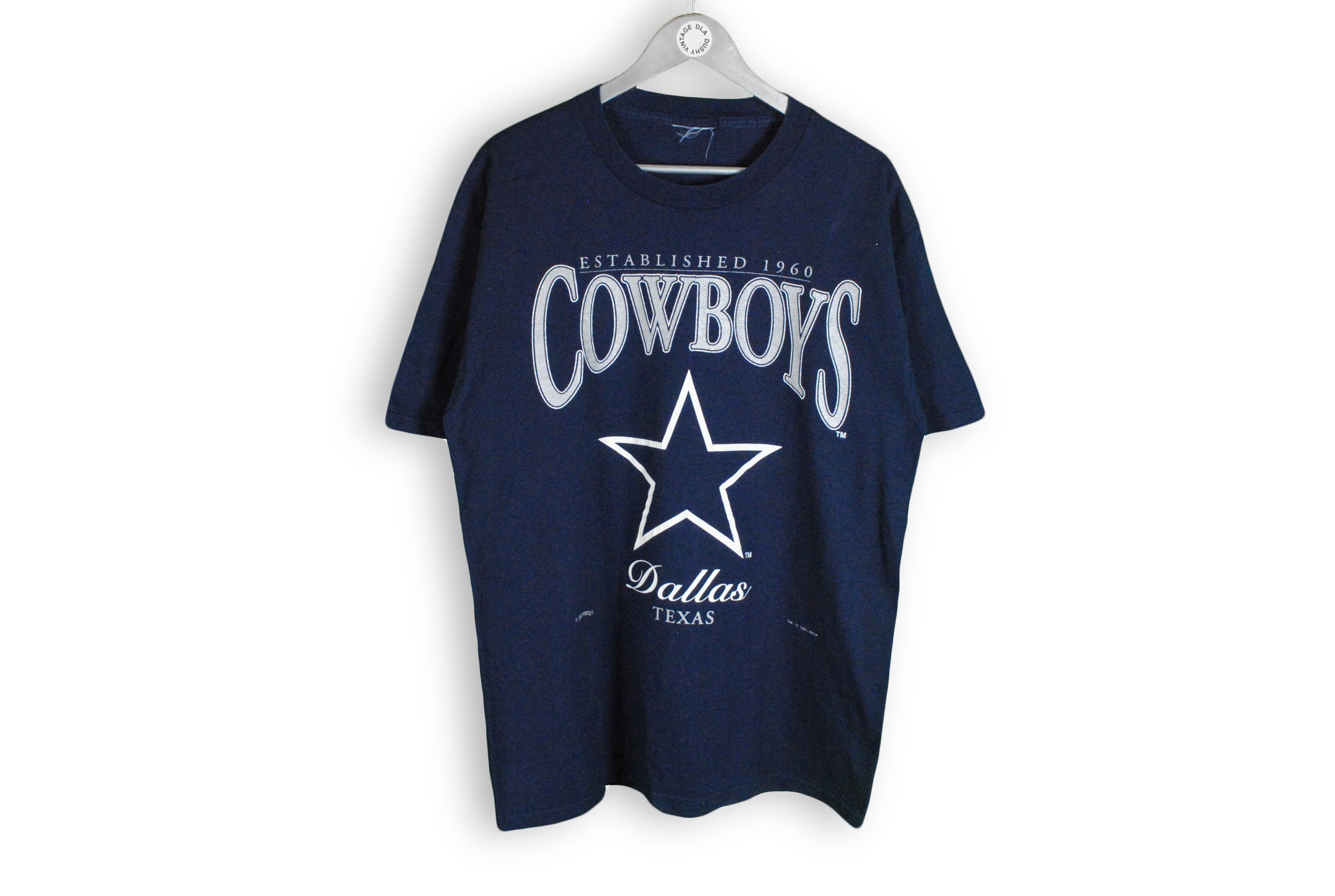 dallas cowboys vintage nutmeg V-Neck Womens T-Shirt - TeeHex