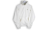 Vintage Lacoste Track Jacket Large white athletic sport coat