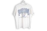 Vintage Super Bowl 1997 NFL T-Shirt Large white big logo new orleans