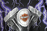 Vintage Harley Davidson Thunder & Lightning T-Shirt XLarge