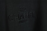 Vintage Chanel Embroidery Logo Bootleg T-Shirt Small