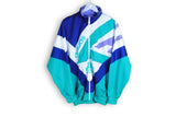 vintage adidas big logo track jacket multicolor rare