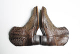 Vintage Sendra Python Leather Shoes 38