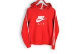 vintage nike air red hoodie small size