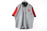 Vintage Yamaha Shirt XLarge team motor sport gray 90s