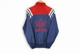 Vintage Adidas Track Jacket Large / XLarge big logo 80s