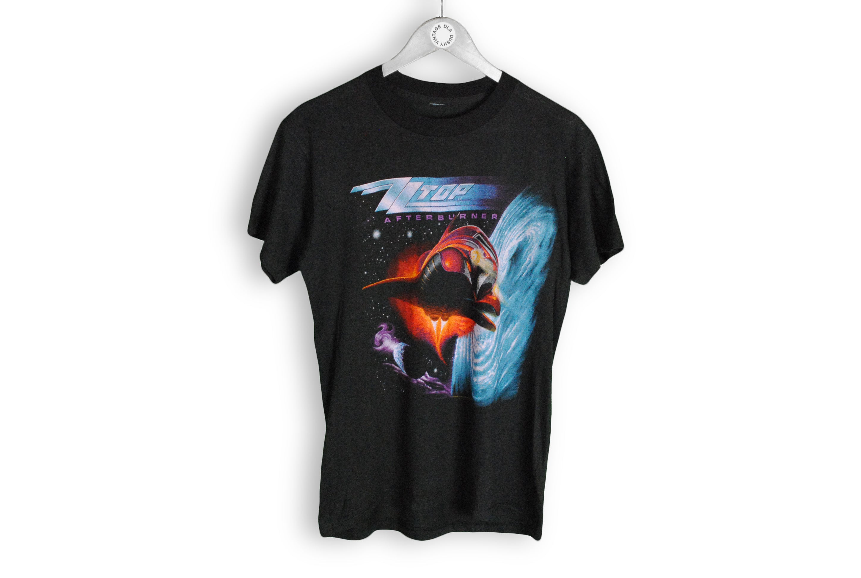 ZZ TOP Afterburner Retro Mens Black Tshirt Size S M L XL 2XL