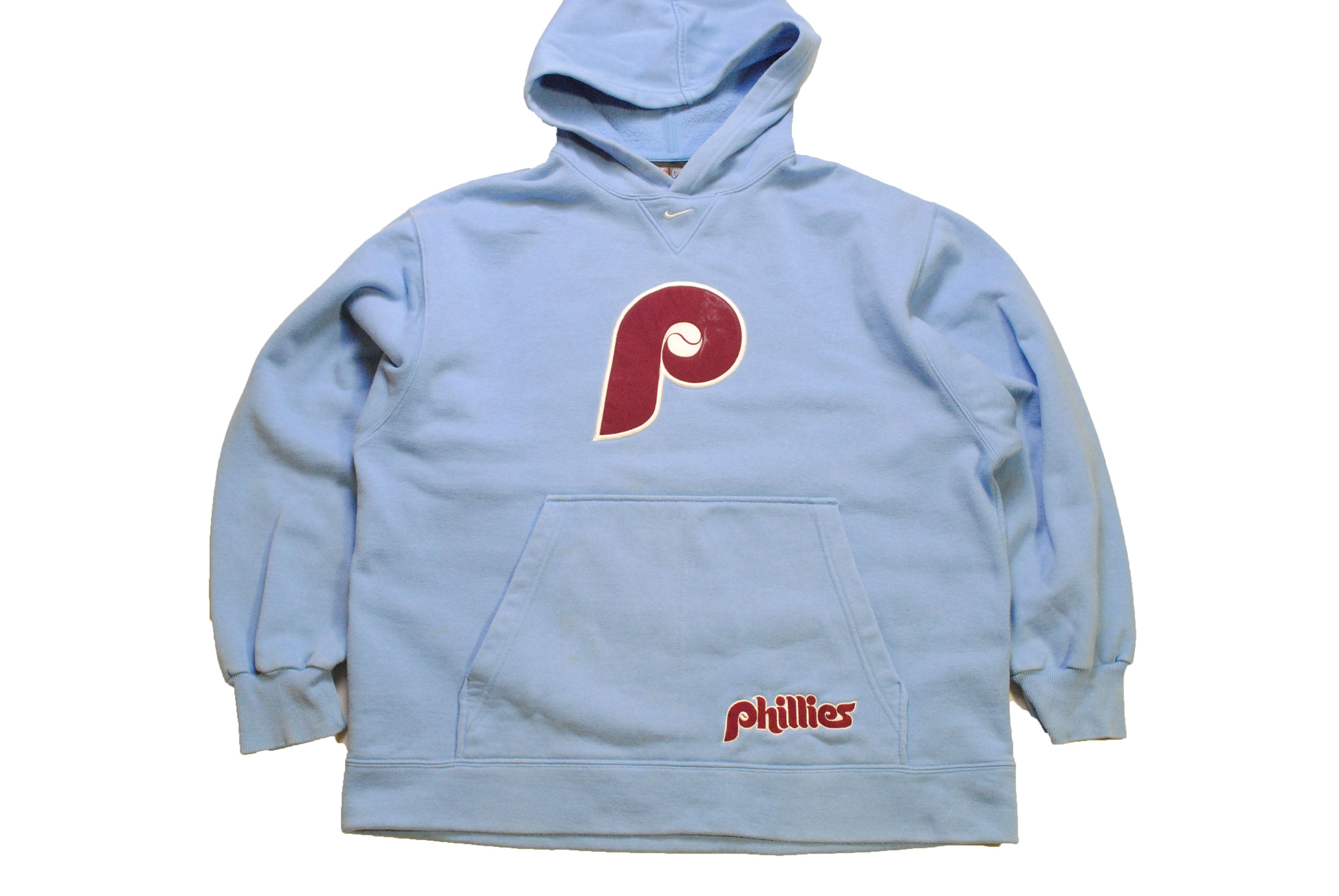 Nike Vintage Phillies Hoodie Gray Size XL - $20 - From Sydney