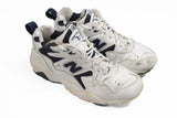 Vintage New Balance 600 Sneakers US 10 white classic sport shoes