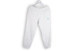 Vintage Adidas Equipment Pants 90s sport track athletic cotton Pants gray small patch logo