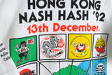Vintage Hong Kong Nash Hash 1992 T-Shirt Small
