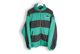 vintage adidas equipment track jacket green black