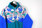 Vintage Fleece Half Zip Small