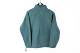 Vintage L.L.Bean Fleece Snap Buttons Small
