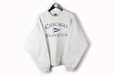 Vintage Chicago Yacht Club Sweatshirt XLarge white 90s fruit of the loom crewneck cotton jumper