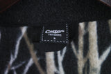 Vintage Wolf Fleece Full Zip Small