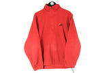 Vintage Lowe Alpine Fleece 1/4 Zip Medium red sweater 90s sport style jumper outdoor