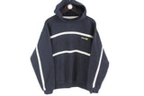 Vintage Reebok Hoodie Small navy blue 00s authentic oversize hooded jumper