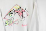 Vintage Andermatt Switzerland Ski Sweatshirt Small