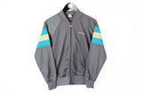 Vintage Adidas Track Jacket Women's Small / Medium gray bomber 90's sport style
