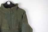 Vintage Fleece Half Zip Small