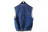 Vintage Wrangler Denim Vest Medium