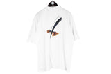 Vintage Adidas Polo T-Shirt Large