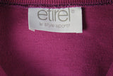 Vintage Etirel Sweatshirt Half Zip Medium