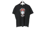 Vintage Pokemon T-Shirt Large black I'm just here 00s black cotton tee