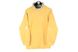 Vintage Bogner Fleece Women's Small yellow turtleneck sweater 90s retro classic sport ski style jumper