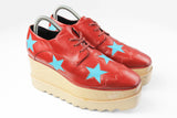 Stella McCartney Shoes Women's EUR 38 red star authentic high heel bright shoes