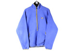 Vintage Lowe Alpine Fleece Half Zip Large purple outdoor 90s retro trekking winter warm sweater sport style ski jumper