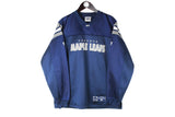 Vintage Toronto Maple Leafs Lee Sweatshirt Medium navy blue NHL Hockey 90s retro v-neck jersey sport style fan collection Canada team