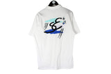 Vintage Adidas Stefan Edberg Polo T-Shirt Large