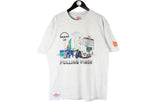 Vintage Red Bull x MAN Pulling Power T-Shirt XLarge gray crewneck sauber team 90s big logo racing Formula 1 F1 shirt