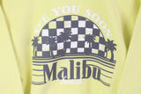 Vintage Malibu Beach Sweatshirt Small