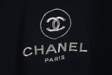 Vintage Chanel Bootleg Big Embroidery Logo T-Shirt Large