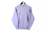 Vintage Champion Sweatshirt Medium purple big logo 90's crewneck rare athletic style streetwear