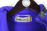 Vintage Schneider Fleece Half Zip Small