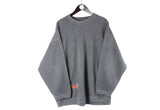 Vintage Adidas Streetball Sweatshirt gray crewneck 90s logo retro basketball USA style jumper