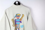 Vintage Me And My Ski Together Again Sweatshirt Small / Medium