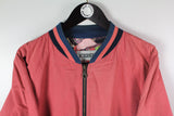 Vintage Iceberg Michelangelo Crimson Artist Bomber Jacket XLarge