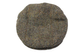 Vintage Harris Tweed Newsboy Cap