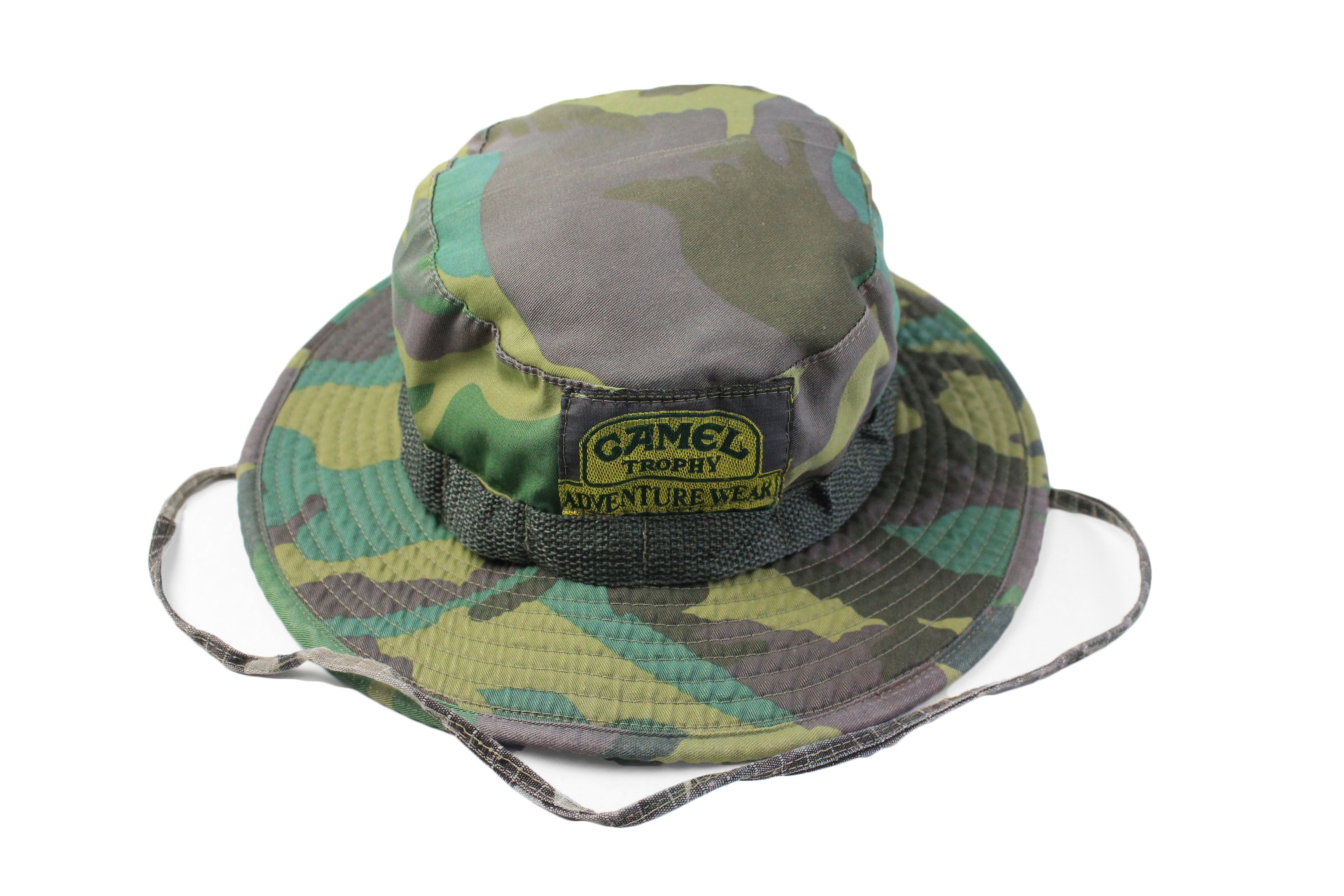 Vintage Camel Camo Bucket Hat – dla dushy