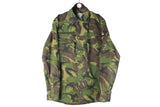 Vintage Military Netherlands Jacket Large camo 90s retro shirt