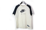 Vintage Nike Air T-Shirt Large / XLarge white big logo 90s sport style tee